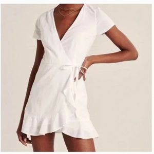 Abercrombie petite wrap dress